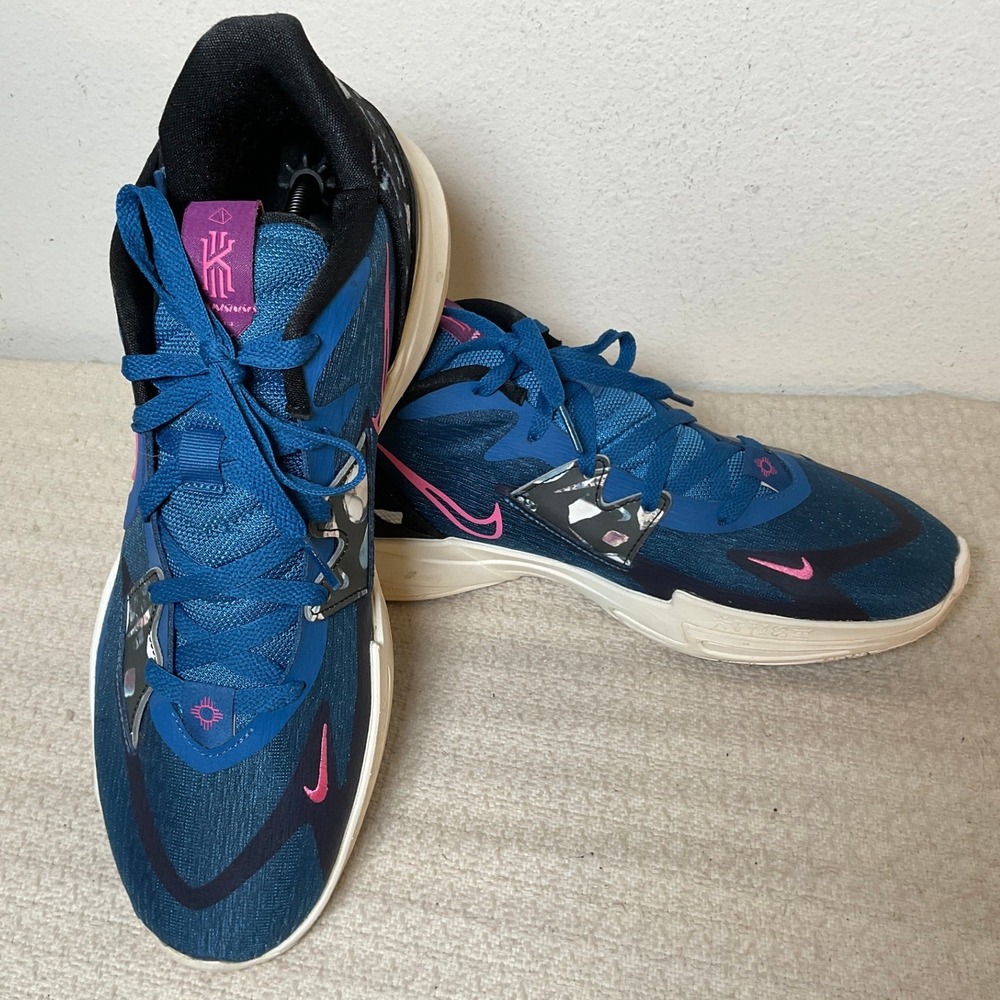 Nike Kyrie Low 5 Community Blue Pink Mens Basketball Shoes DJ6012-400 Size 13